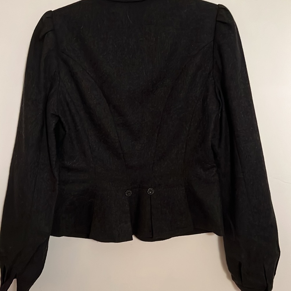 Rugby charcoal grey wool blazer - Picture 4 of 5